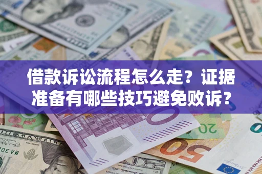 济南借款诉讼流程怎么走？证据准备有哪些技巧避免败诉？