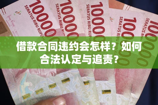 济南借款合同违约会怎样？如何合法认定与追责？