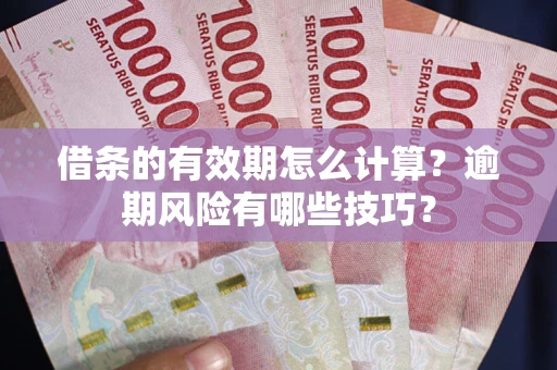 济南借条的有效期怎么计算？逾期风险有哪些技巧？
