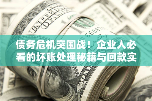 济南债务危机突围战！企业人必看的坏账处理秘籍与回款实战指南